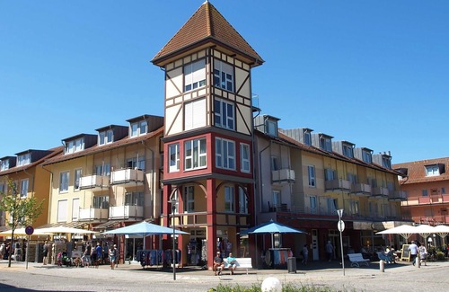 Ostseebad Kuhlungsborn Apartment | Ostseeblick - Fewo Fehmarn 22: 1-room apartment close to the beach with large balcony
