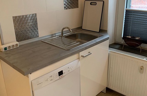 Bottrop Apartment | Our apartment is located in a residential street next to Prosperpark.