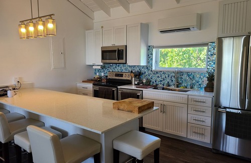 George Town House | Out Island Lux private beach/dock, sleeps up to 14 with cottage for an extra fee