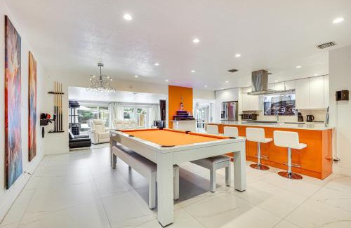 Nautilus Isle House | Outdoor Oasis with Private Pool Dania Beach Retreat