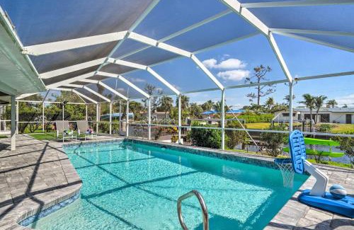 Yacht Club House | Outdoor Oasis with Updated Dock Cape Coral Home