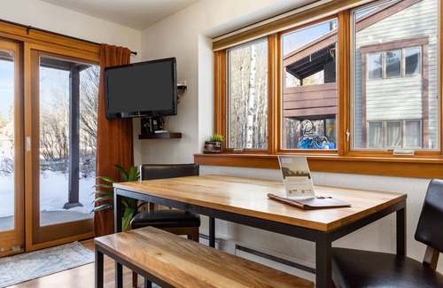 Moose Wilson Road Condo | Outpost: Indian Paintbrush 1113 - Streamside!