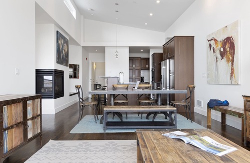 Jackson Condo | Outpost: King Ridge 6 Penthouse - AC & Hot Tub!