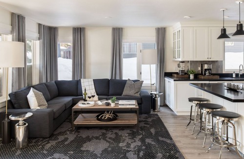 Teton Village Condo | Outpost: Rendezvous B1 -Renovated, Hot Tub Access!