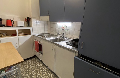 St. Luc Apartment | Outside : on the 4rd floor of a five-storey apartment house, lift, south balcony with beautiful view