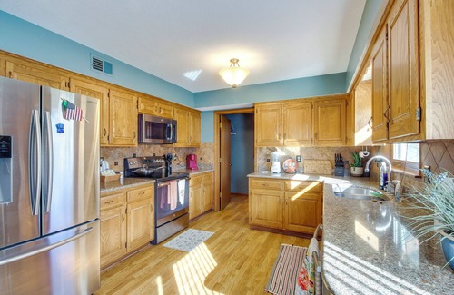 Overland Park House | Overland Park Family Home w/Game Room & Backyard!