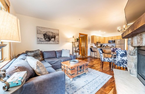 River Run Condo | Overlooks Keystone Base Area, Short Walk to Lifts; Private Balcony with Views