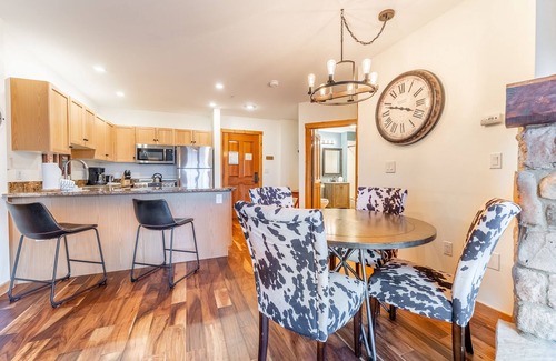 River Run Condo | Overlooks Keystone Base Area, Short Walk to Lifts; Private Balcony with Views