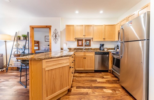 River Run Condo | Overlooks Keystone Base Area, Short Walk to Lifts; Private Balcony with Views