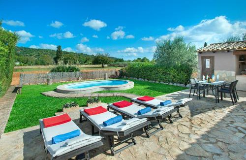 Campanet Villa | Owl Booking Villa Garreta - Rustic Stay with Mountain Views
