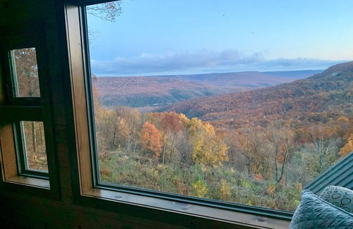 Mt. Sherman Cabin | Owl's Nest Cabin-A Newly-Built Luxury Cabin with an Incredible View!
