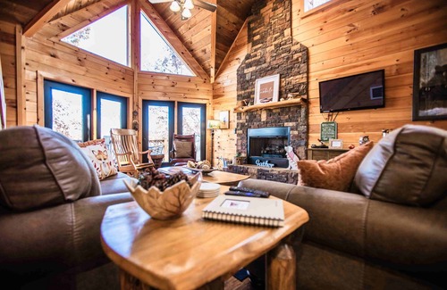 Blue Ridge House | Owls & Friends ~ Mountain Haven on Toccoa Rivern
