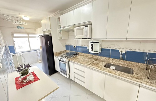 Canto do Forte Apartment | Pé na Areia Praia do Canto do Forte IV