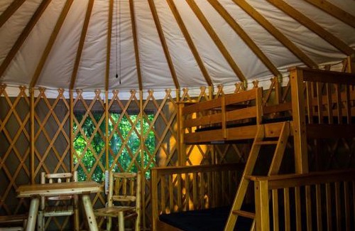 Cloverdale Resort | Pacific City Camping Resort Yurt 10