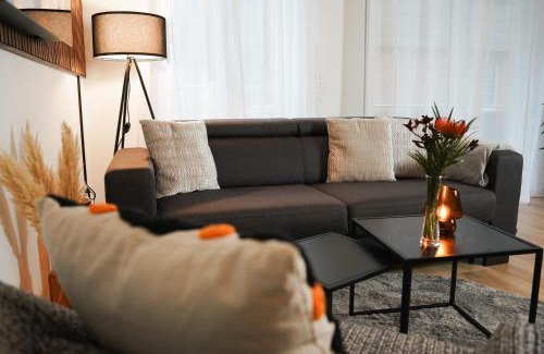 Kernstadt Apartment | Paderborn-Oase mit Kamin-Balkon-Stilvolles Zuhause-Self Check-Parkplatz