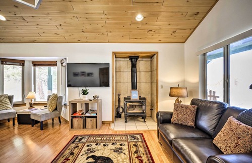 Pagosa Springs Cottage | Pagosa Springs Vacation Rental: Deck, Views!