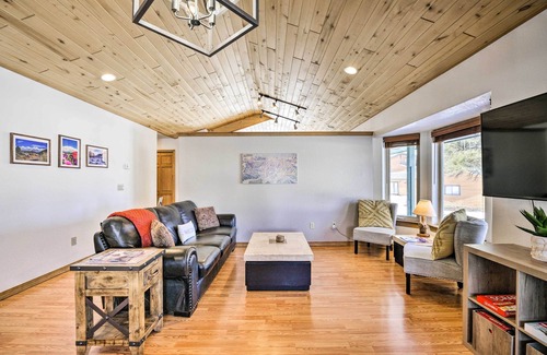 Pagosa Springs Cottage | Pagosa Springs Vacation Rental: Deck, Views!