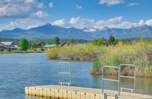 Pagosa Springs Cottage | Pagosa Springs Vacation Rental: Deck, Views!