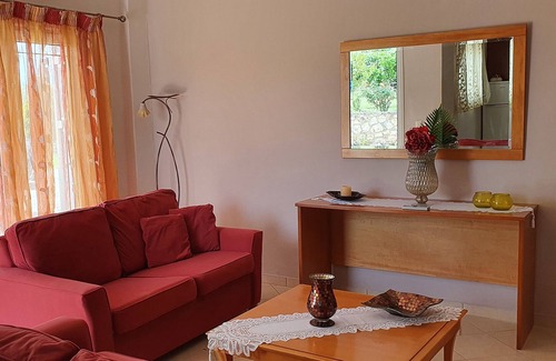 Aktio-Vonitsa Apartment | Palairos: Garden experience revised (A/C, Wi-Fi, BBQ)