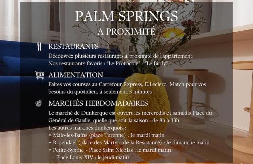 Malo-les-Bains Apartment | PALM SPRINGS - Art Deco au cœur de Malo-les-Bains