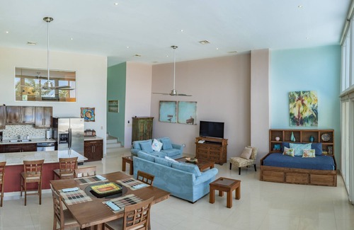 Cozumel Condo | Palmars Most Stunning Large Oceanview Condo 18’ ceilings & windows. Beautiful!