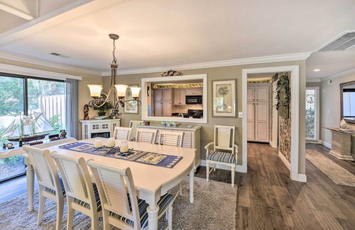 Palmetto Dunes Villa | Palmetto Dunes Villa w/Deck & Lagoon Views!