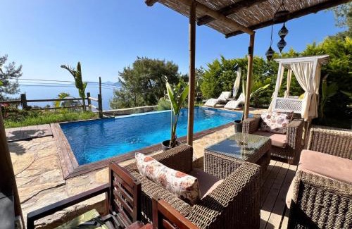 Faralya Villa | Panaromic Seaview Villa with pool