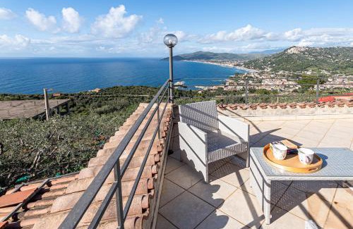 San Marco di Castellabate Villa | PANORAMICA CASA IN PIETRA NEL CILENTO