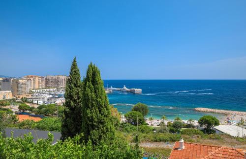 Cap d'Ail Apartment | Panorama Mer et Plage Cap d Ail proche Monaco