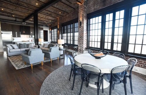 New Orleans Condo | Panorama Penthouse 360 view of Mississippi River