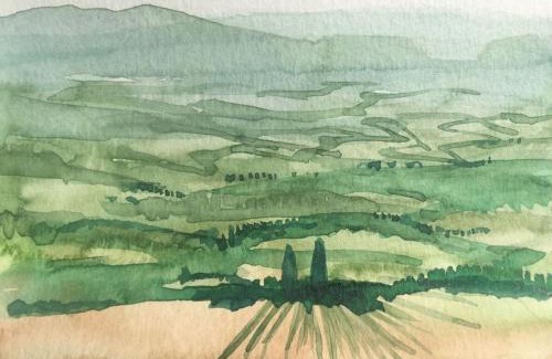 Montalcino House | Panoramic Nest In Montalcino