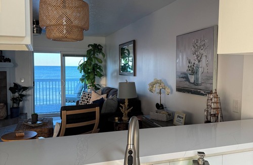 Kure Beach Condo | Panoramic Oceanfront Condo, Indoor Pool, Hot tub & More