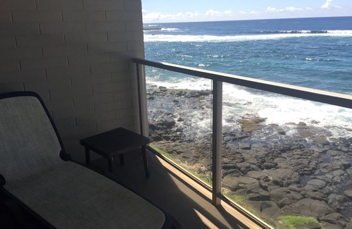 Poipu Condo | Panoramic Oceanfront View, Condo with Air Conditioning and Large Lanai