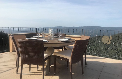 Sollacaro House | Panoramic sea and mountain views, sleeps 2 to 10