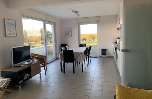 Wimereux Apartment | PANORAMIC sea, dunes and golf view apartment