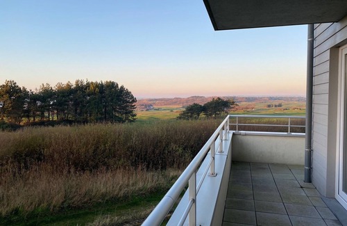 Wimereux Apartment | PANORAMIC sea, dunes and golf view apartment