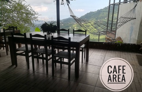 Khelvachauri House | Panoramic sea view tiny house with a terrace