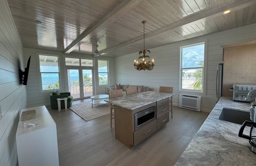 Great Guana Cay Villa | Panoramic views of the Pool, the Atlantic Ocean and the vibrant marina