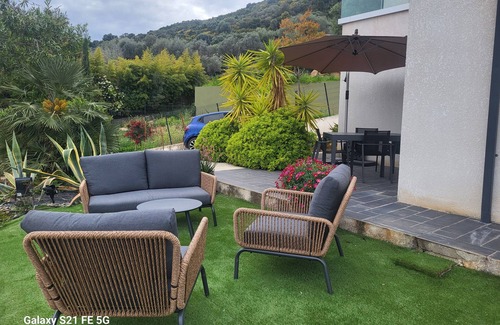 Alata Villa | Panoramic villa with pool