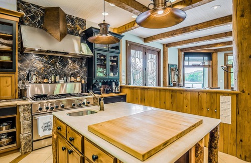 Lake Lure House | Parabulls Point | Private Dock, Lakefront Deck, 75 Water Slide, Hot Tub