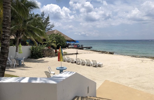 Cozumel Condo | PARADISE AWAITS! 3bdrm, 2 bath on Private Beach away from town!