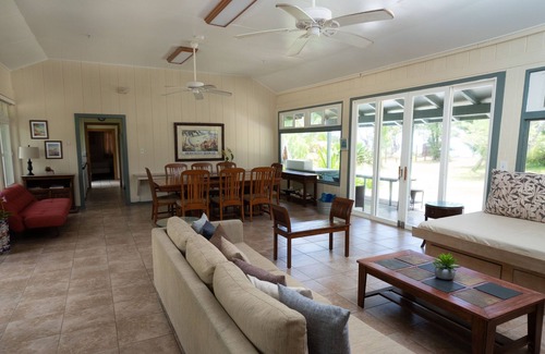 Laie House | Paradise Beachfront Private Estate “MAHAKEA” Licensed Vacation Rental