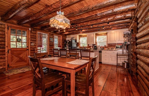 Henrico House | Paradise Cove Beautiful Log Cabin on Lake Gaston NC