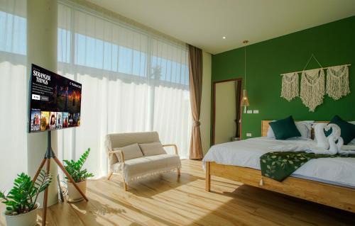 Thong Sala Villa | Paradise House - Calm & Green Garden Stay - Heart of Thong Sala - 4K SmartTV