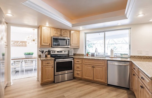 Palm River Estates House | Paradise in the Sun! Updated 3BR home w/Pool & Grill - Family Friendly!