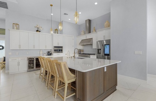 Burnt Store House | Paradise Tiki: Gulf Access, Tiki Bar, Pool & Spa! Spacious 5 bedroom home!
