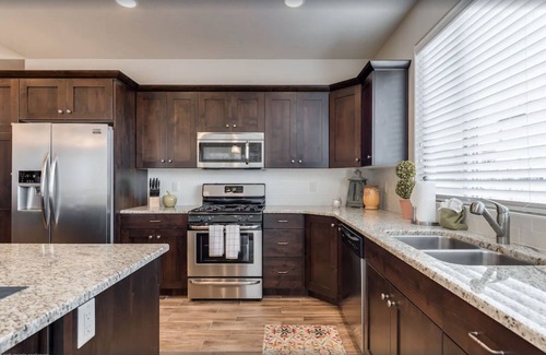 Santa Clara House | Paradise Village Home in Santa Clara, Poolside Location, Private Hot Tub, BBQ