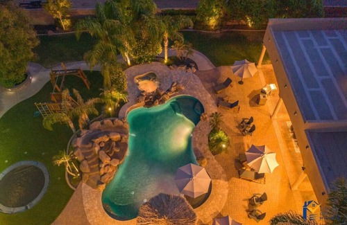 East Mesa House | Paradise Waterslide Grotto SportsCourt Playground