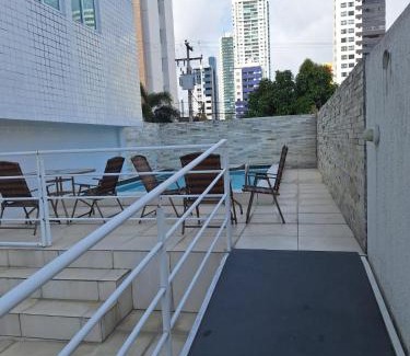 Manaira Apartment | Parador Manaíra, 2 quartos, 350m da praia, cama king , 2wc