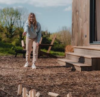 Blangy-le-Chateau Ski Chalet | Parcel Tiny House Jardin du Puits, près de Deauville